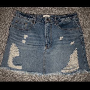 denim skirt